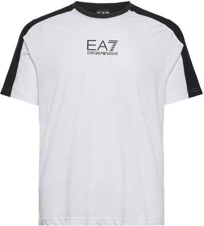 T-Shirts Tops T-Kortærmet Skjorte White EA7