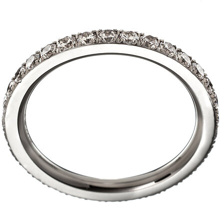 Glow Ring Steel Accessories Kids Jewellery Rings Sølv Edblad*Betinget Tilbud
