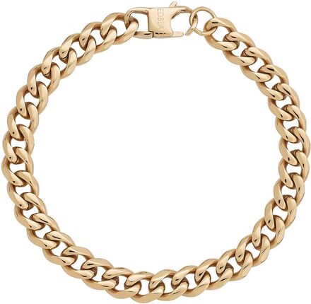 Clark Chain Bracelet Gold Accessories Jewellery Bracelets Chain Bracelets Gull Edblad*Betinget Tilbud