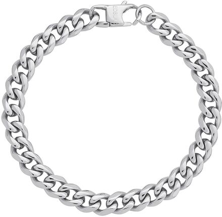Clark Chain Bracelet Steel Accessories Jewellery Bracelets Chain Bracelets Sølv Edblad*Betinget Tilbud