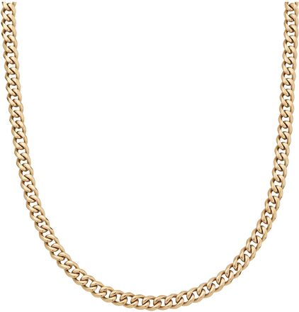 Clark Chain Necklace Gold Accessories Jewellery Necklaces Chain Necklaces Gull Edblad*Betinget Tilbud