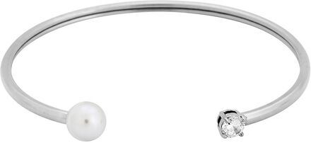 Luna Bangle Steel Accessories Jewellery Bracelets Bangles Silver Edblad