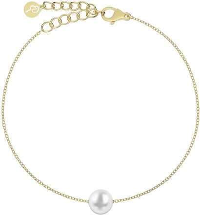 Lilian Bracelet L Gold Accessories Jewellery Bracelets Pearl Bracelets Gold Edblad