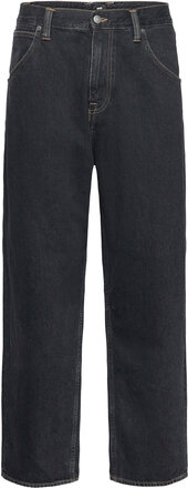 Tyrell Pant - Black - Dark Marble Wash Designers Jeans Relaxed Black Edwin