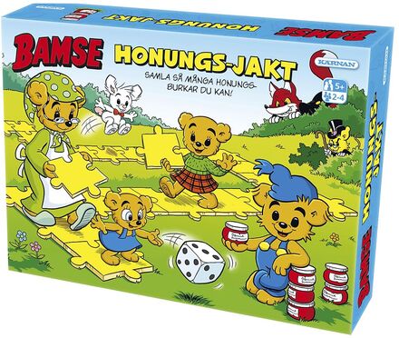 Bamse Honungsjakten Toys Puzzles And Games Games Board Games Multi/patterned Kärnan
