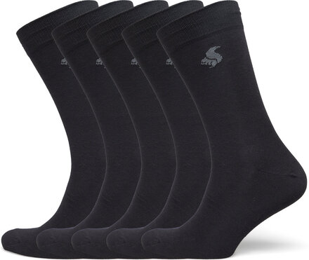 Egtved Socks Cotton 5 Pck Box Underwear Socks Regular Socks Black Egtved