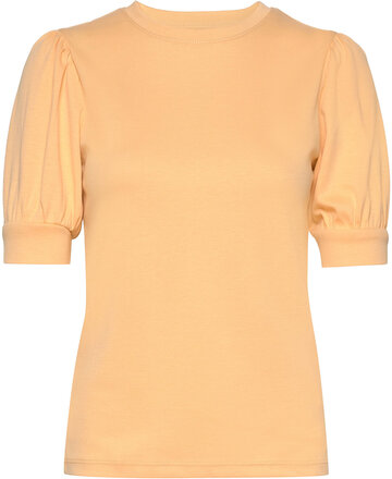 Maddy Tee T-shirts & Tops Short-sleeved Oransje Ella&il*Betinget Tilbud
