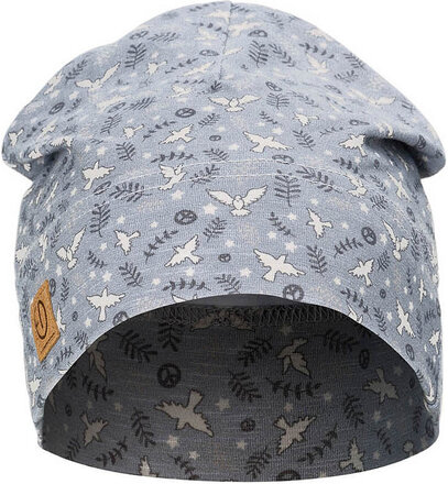 Autumn Beanie - Free Bird 0-6M Accessories Headwear Hats Beanies Blå Elodie Details*Betinget Tilbud