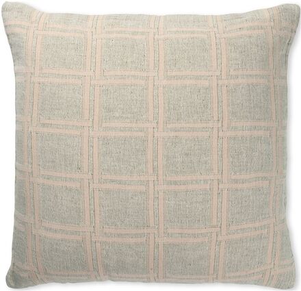 Dahlia Pude 50X50 Home Textiles Cushions & Blankets Cushions Grå ELVANG*Betinget Tilbud
