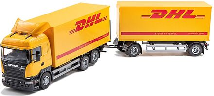 Scania Distri.bil & Släp, Dhl Toys Toy Cars & Vehicles Toy Vehicles Trucks Multi/patterned EMEK