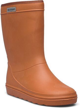 Thermo Boots Shoes Rubberboots High Rubberboots Lined Rubberboots Brun En Fant*Betinget Tilbud