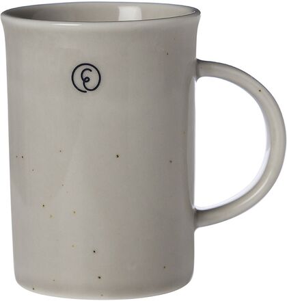 Small Mug Porcelain,D5,5 H7,5 Sand Home Tableware Cups & Mugs Coffee Cups Beige ERNST