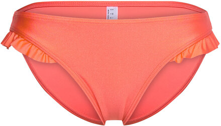 Bikini Briefs With Frill Details Swimwear Bikinis Bikini Bottoms Bikini Briefs Pink Esprit Bodywear Women