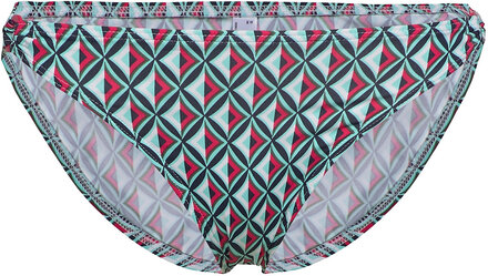 Mini Briefs With A Retro Print Swimwear Bikinis Bikini Bottoms Bikini Briefs Red Esprit Bodywear Women