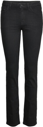 Straight Leg Stretch Jeans Bottoms Jeans Straight-regular Black Esprit Casual