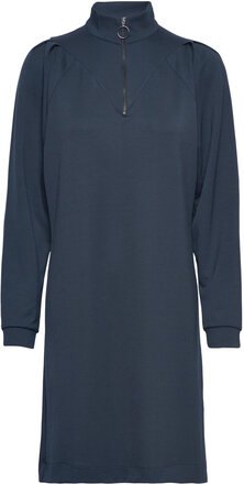 Sweatshirt Dress Dresses Knitted Dresses Marineblå Esprit Collection*Betinget Tilbud