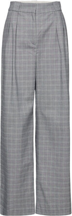 Women Pants Woven Length Service Bottoms Trousers Wide Leg Grey Esprit Collection
