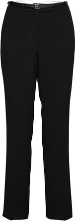 Pants Woven Trousers Suitpants Svart Esprit Collection*Betinget Tilbud