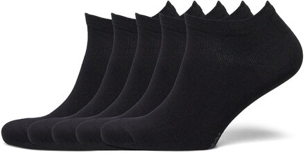 Solid-Solid Sn 5P Lingerie Socks Footies-ankle Socks Black Esprit Socks