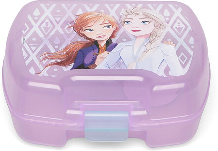 Frozen Urban Sandwich Box Home Meal Time Lunch Boxes Pink Frost