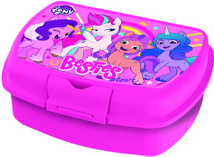 My Little Pony Urban Sandwich Box Home Meal Time Lunch Boxes Rosa My Little Pony*Betinget Tilbud