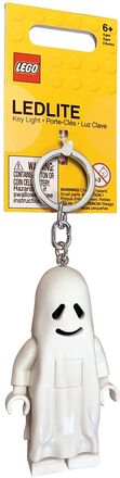 Lego Iconic, Ghost Key Chain W/Led Light, H Accessories Bags Bag Tags White LEGO