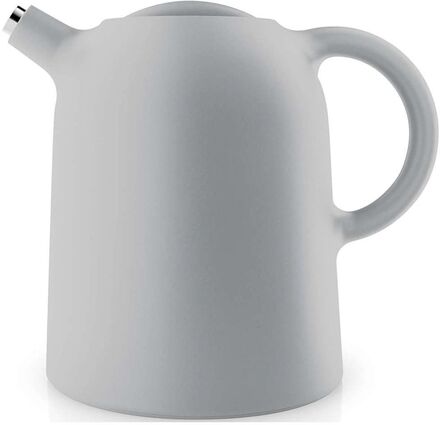 Thimble Termokanne 1L Marble Grey Home Kitchen Kitchen Appliances Kettles & Water Boilers Grå Eva Solo*Betinget Tilbud