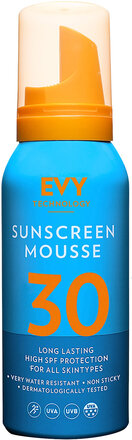 Sunscreen Mousse Spf 30, Face And Body, 100 Ml Solkräm Kropp Nude EVY Technology