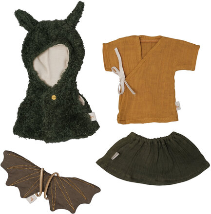 Doll Clothes Set - Dragon Cape Toys Dolls & Accessories Doll Clothes Multi/patterned Fabelab
