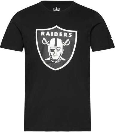 Las Vegas Raiders Primary Logo Graphic T-Shirt Tops T-Kortærmet Skjorte Black Fanatics