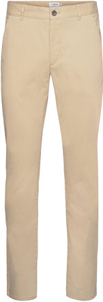 Elm Chino Chinos Bukser Beige Farah*Betinget Tilbud