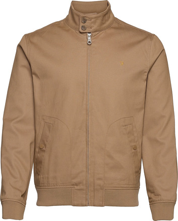 Waldorf Harrington Bomberjakke Jakke Beige Farah*Betinget Tilbud