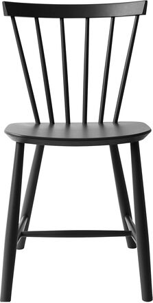 J46 Home Furniture Chairs & Stools Chairs Black FDB Møbler