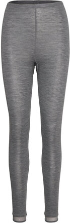 Juliana Wool Legging Leggings Grå Femilet*Betinget Tilbud