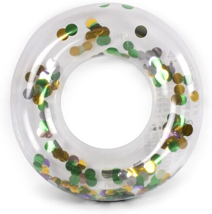 Swim Ring Alfie - Rainbow Confetti Toys Bath & Water Toys Water Toys Swim Rings Multi/patterned Filibabba