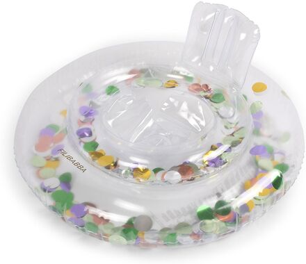 Baby Swim Ring Alfie - Rainbow Confetti Toys Bath & Water Toys Water Toys Swim Rings Multi/patterned Filibabba