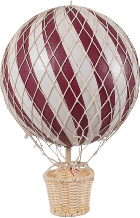 Airballoon - Deely Red 20 Cm Home Kids Decor Decoration Accessories/details Rød Filibabba*Betinget Tilbud