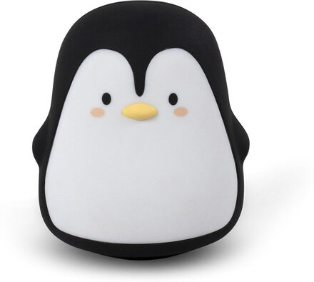 Led Light - Pelle The Penguin Home Kids Decor Lighting Night Lamps Multi/mønstret Filibabba*Betinget Tilbud