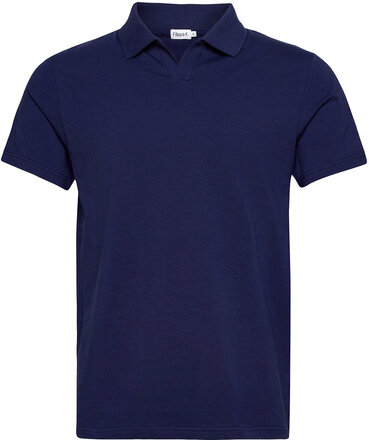 M. Lycra Polo T-Shirt Polos Short-sleeved Blå Filippa K*Betinget Tilbud