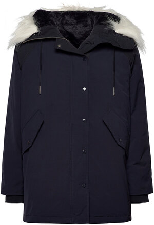 Oslo Parka Outerwear Parka Coats Blå Filippa K*Betinget Tilbud