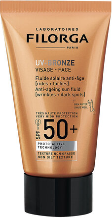 Uv-Bronze Face Spf 50+ 40 Ml Solcreme Sololie Nude Filorga