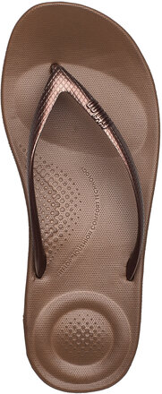 Iqushion Ergonomic Flip-Flops Shoes Summer Shoes Sandals Flip Flops Brown FitFlop