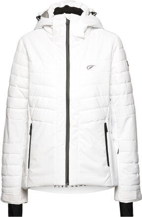 Charmey Jkt W Sport Jackets Quilted Jackets White Five Seasons