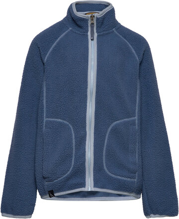 Kit Jkt Jr Sport Fleece Outerwear Fleece Jackets Blue Five Seasons