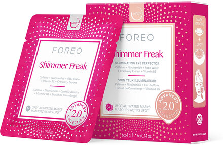 Shimmer Freak 2.0 Ufo™-Mask Beauty WOMEN Skin Care Face Face Masks Moisturizing Mask Nude Foreo*Betinget Tilbud