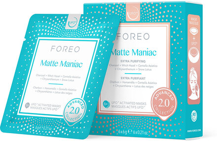 Matte Maniac 2.0 Ufo™-Mask Beauty WOMEN Skin Care Face Face Masks Detox Mask Nude Foreo*Betinget Tilbud