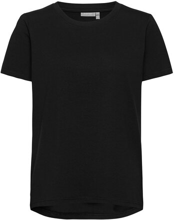 Zashoulder 1 T-Shirt T-shirts & Tops Short-sleeved Svart Fransa*Betinget Tilbud