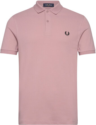 The Fred Perry Shirt Tops Polos Short-sleeved Pink Fred Perry