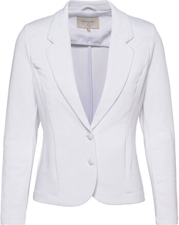 Fqnanni-Ja Blazers Single Breasted Blazers White FREE/QUENT