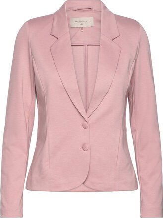 Fqnanni-Ja Blazers Single Breasted Blazers Pink FREE/QUENT